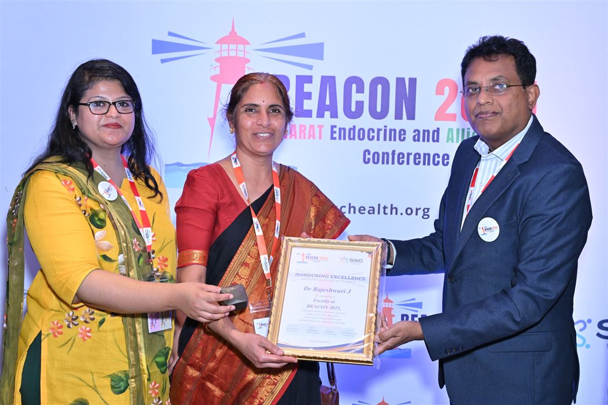 Award Honour at Conference